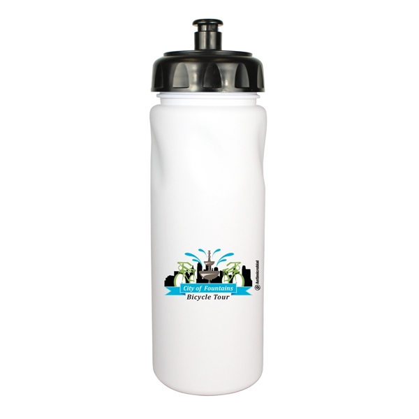 24 Oz. Antimicrobial Cycle Bottle with Push 'n Pull Cap, Ful - Image 4