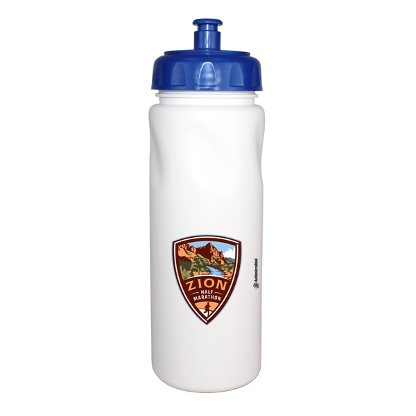24 Oz. Antimicrobial Cycle Bottle with Push 'n Pull Cap, Ful - Image 6