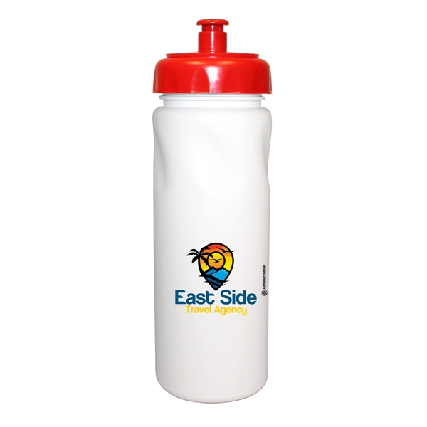 24 Oz. Antimicrobial Cycle Bottle with Push 'n Pull Cap, Ful - Image 8