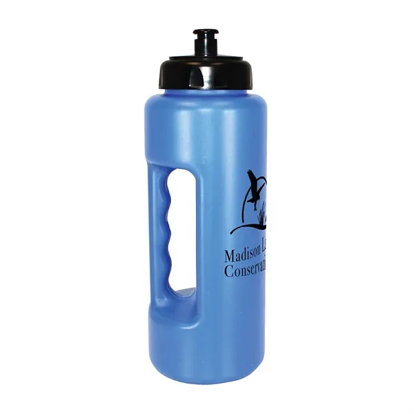 32 oz. Antimicrobial Grip Bottle with Push 'n Pull Cap - Image 2