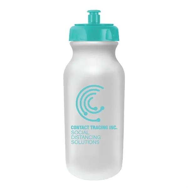 20 oz. Antimicrobial Value Cycle Bottle with Push 'n Pull Ca - Image 8