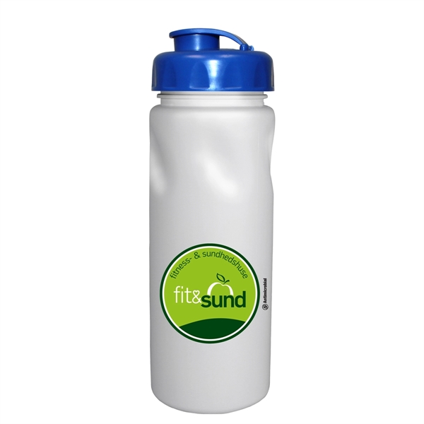 24 Oz. Antimicrobial Cycle Bottle with Flip Top Cap, Full Co - Image 5