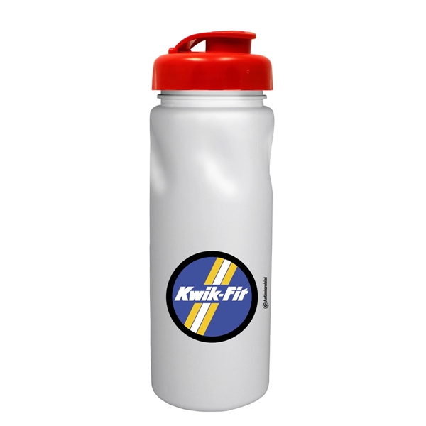 24 Oz. Antimicrobial Cycle Bottle with Flip Top Cap, Full Co - Image 7