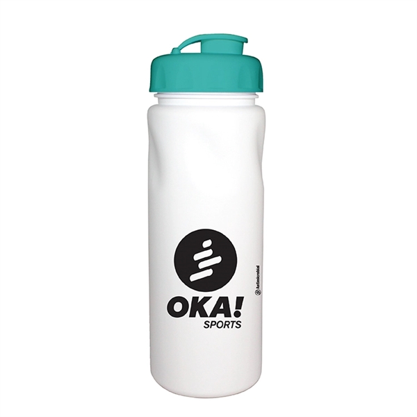 24 Oz. Antimicrobial Cycle Bottle with Flip Top Cap - Image 4