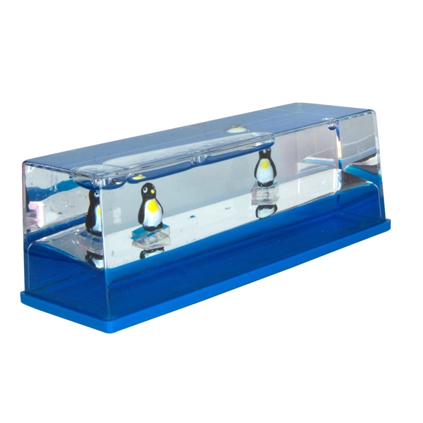 Liquid Wave Paperweight: Penguin - Image 2