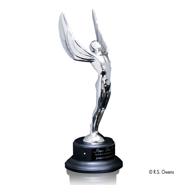 Winged Achievement Award on Ebony - Image 3