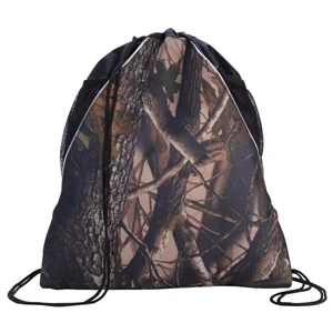 Camouflage Drawstring Bag