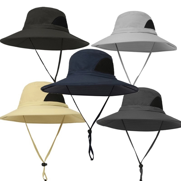 Wide Brim Bucket Fishing Hats     - Image 2