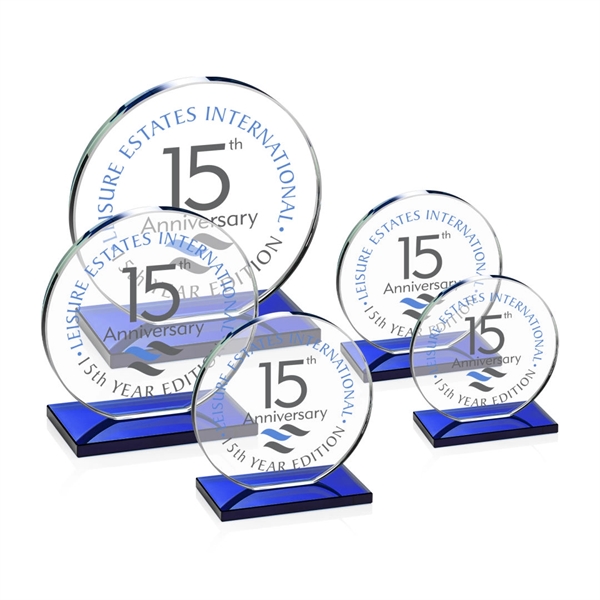 Victoria VividPrint™ Award - Blue - Image 1