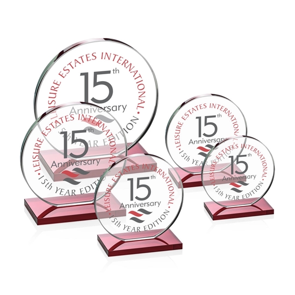 Victoria VividPrint™ Award - Red - Image 1