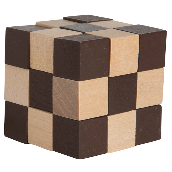 Wooden Elastic Cube Puzzle - Image 3
