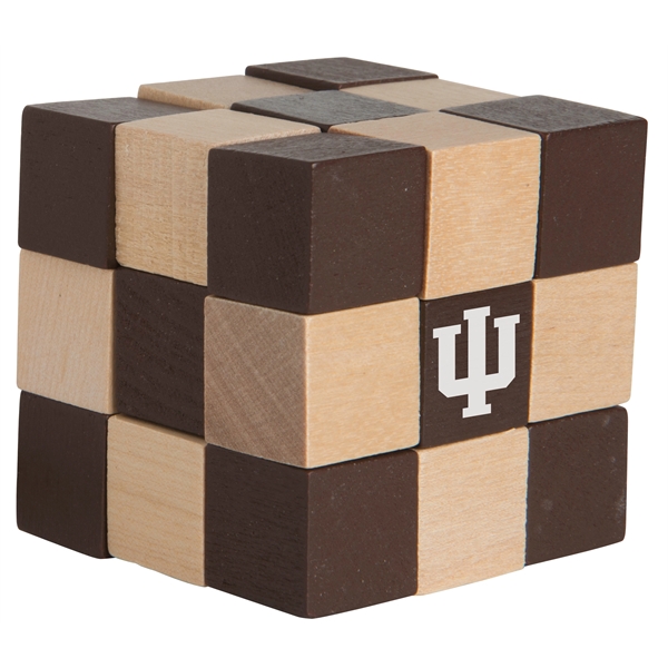 Wooden Elastic Cube Puzzle - Image 5