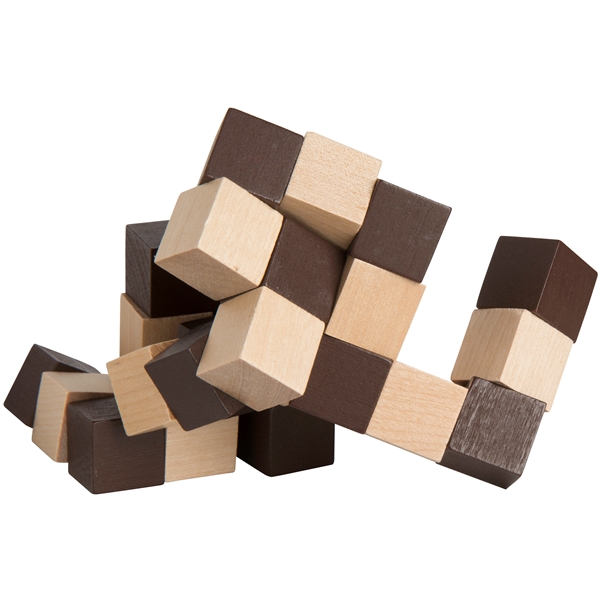 Wooden Elastic Cube Puzzle - Image 6