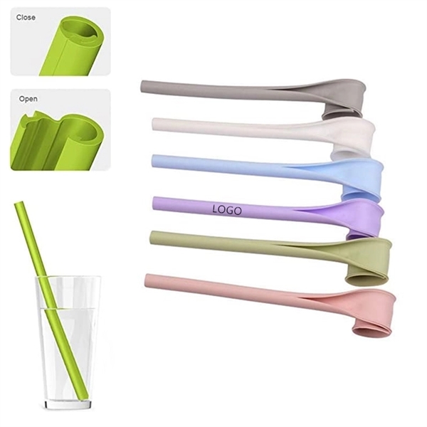 Snap Apart Silicone Drinking Straw - Image 1