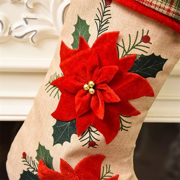 Big Size Christmas Ornaments Stocking Bag - Image 2