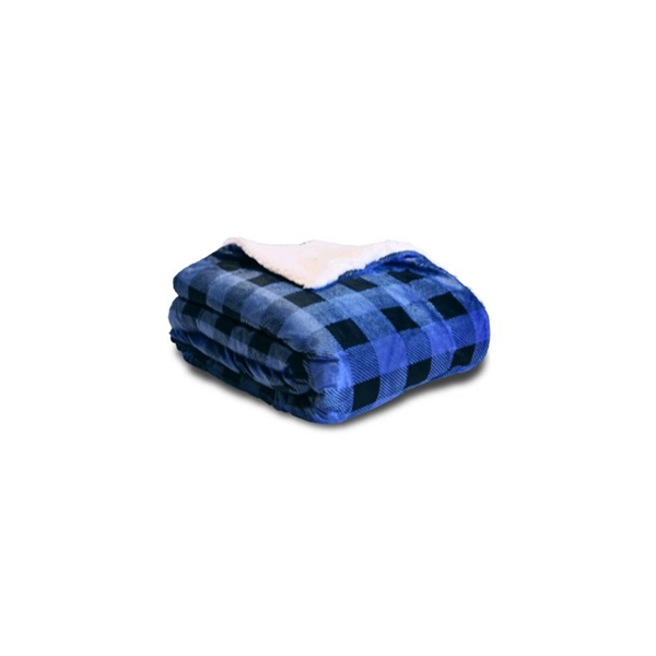 Blank Mink Sherpa Blanket - Image 2
