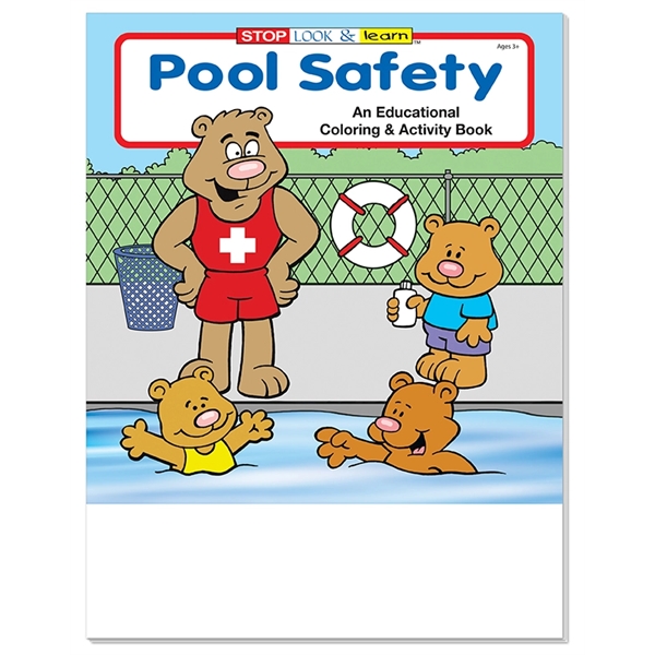 Pool Safety Coloring and Activity Book Fun Pack - Image 4