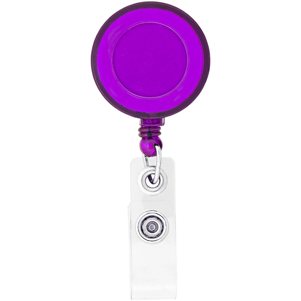 Round-Shaped Retractable Badge Holder - Image 11