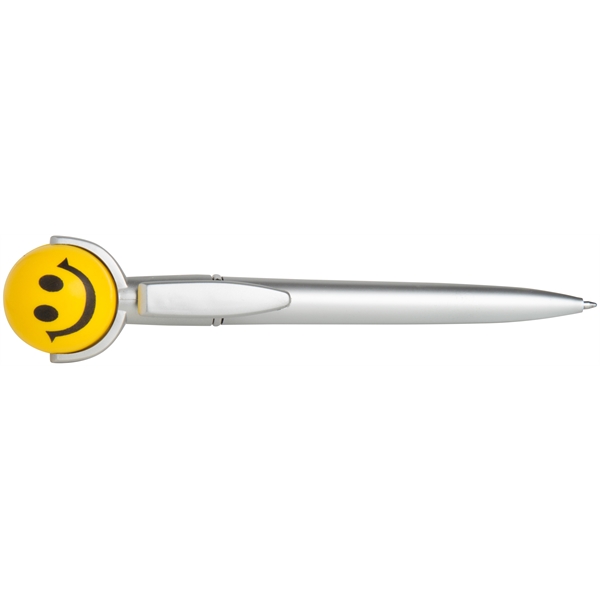 Squeezies® Top Smiley Face Pen - Image 3