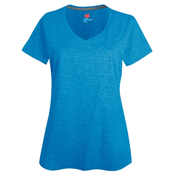 Hanes® Women's X-Temp® Short Sleeve V-Neck T-Shirt - Image 9