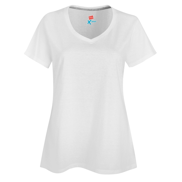 Hanes® Women's X-Temp® Short Sleeve V-Neck T-Shirt - Image 10