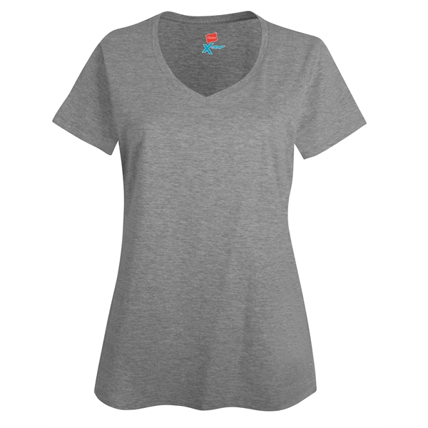 Hanes® Women's X-Temp® Short Sleeve V-Neck T-Shirt - Image 15