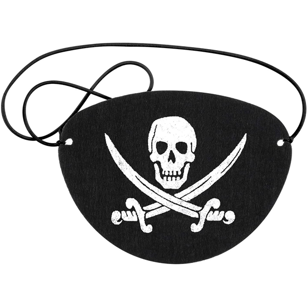Felt Pirate Eye Patches for Boys Girls or Adults Halloween  - Image 2