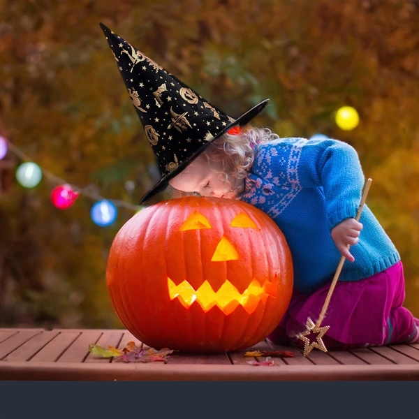 Halloween Christmas Witch Hat     - Image 4