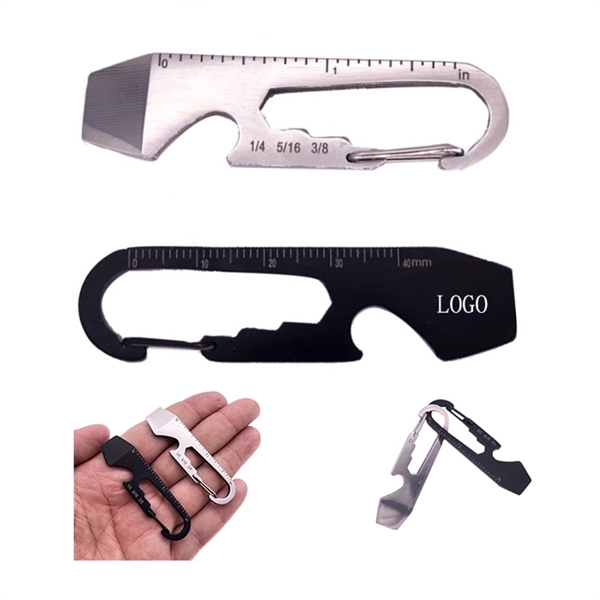 Carabiner Multi-function Key Tool