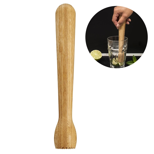 Bamboo Cocktail  Muddler - Image 1