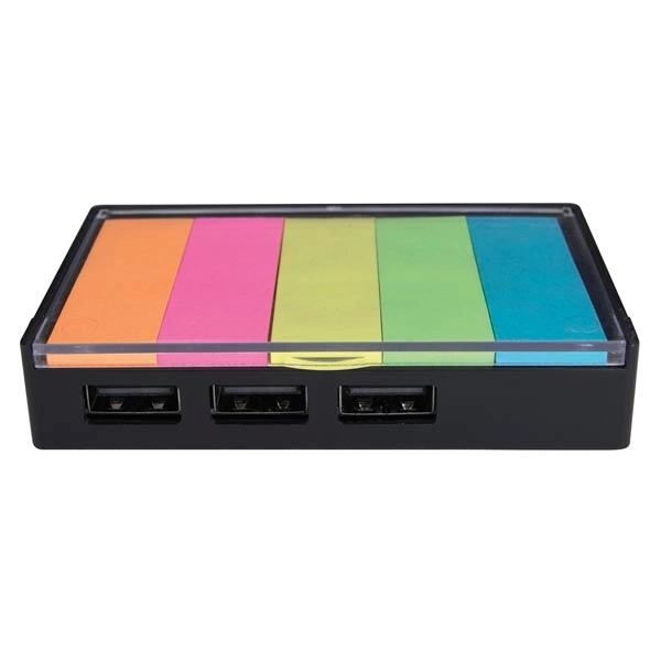 Color Strip 3-Port USB Hub - Image 5