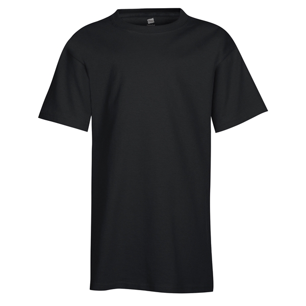 Hanes® Youth ComfortSoft® Crewneck T-Shirt (colors) - Image 2