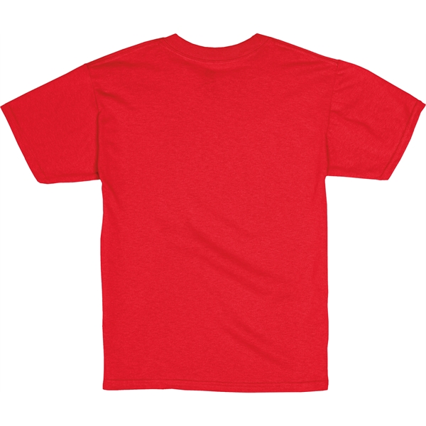 Hanes® Youth ComfortSoft® Crewneck T-Shirt (colors) - Image 3