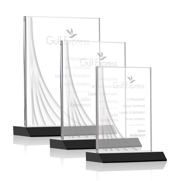 Leighton Liquid Crystal™  Award - Black - Image 1