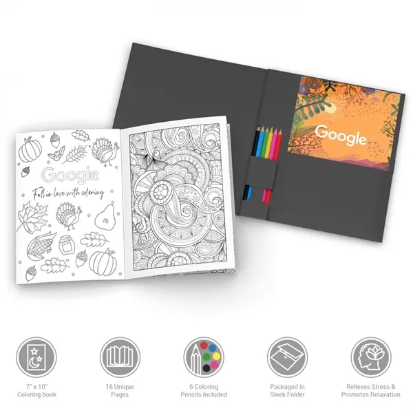 KolorKit Adult Coloring Book Kit - Image 1