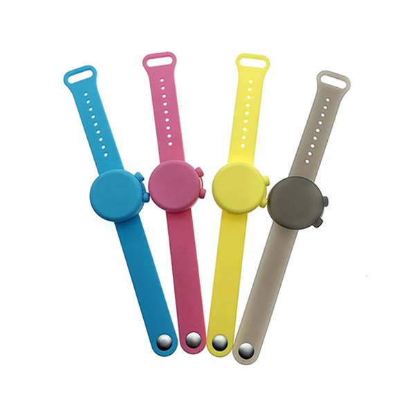 Refillable Hand Sanitizer Wristbands     - Image 1