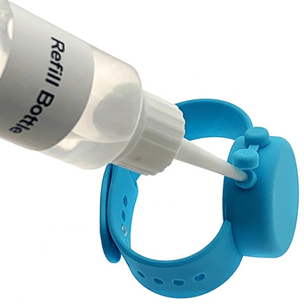 Refillable Hand Sanitizer Wristbands     - Image 2