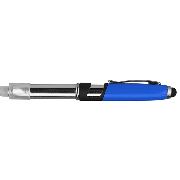 Multi Function Metal Stylus Pen LED Light & Phone Stand - Image 5