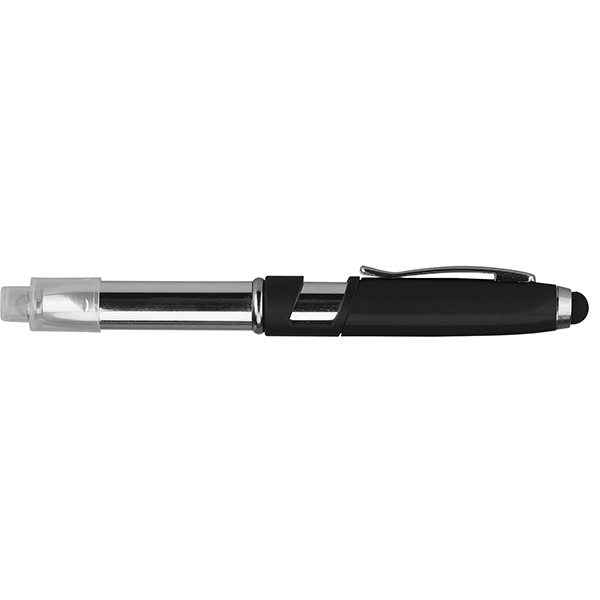 Multi Function Metal Stylus Pen LED Light & Phone Stand - Image 7