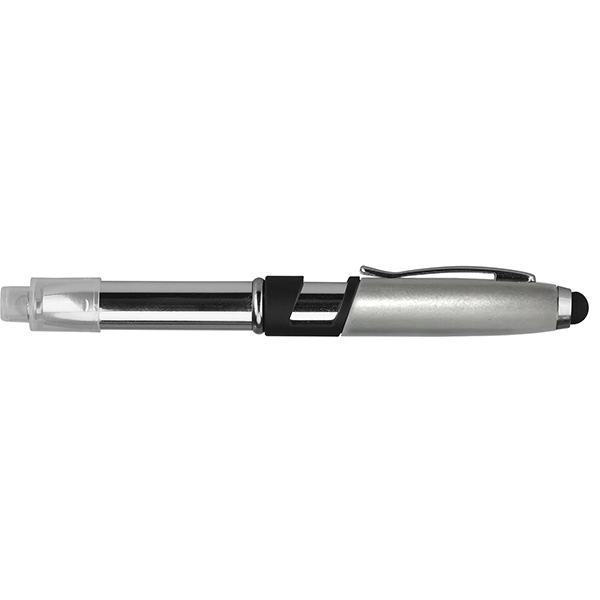 Multi Function Metal Stylus Pen LED Light & Phone Stand - Image 9
