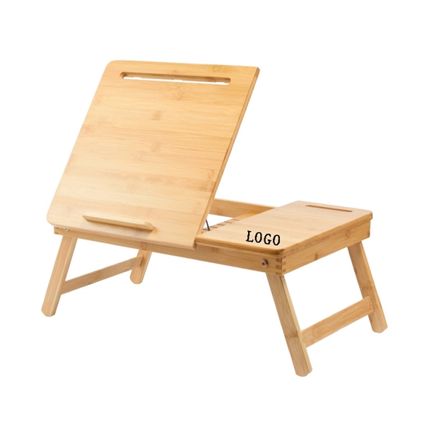 Folding Bamboo  Laptop Bed Tray - Image 1