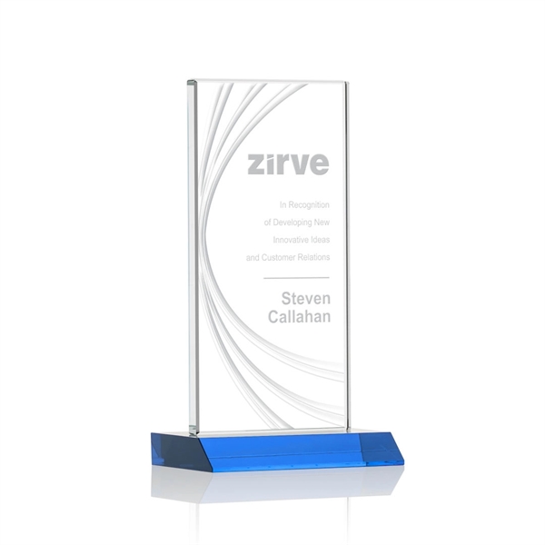 Hawkins Liquid Crystal™  Award - Sky Blue - Image 2
