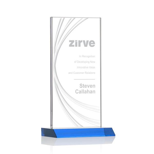 Hawkins Liquid Crystal™  Award - Sky Blue - Image 3