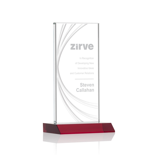 Hawkins Liquid Crystal™ Award - Red - Image 2