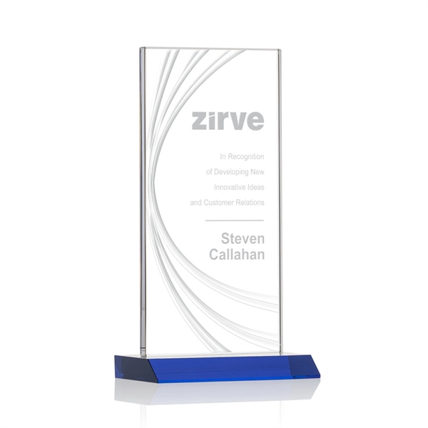 Hawkins Liquid Crystal™ Award - Blue - Image 3