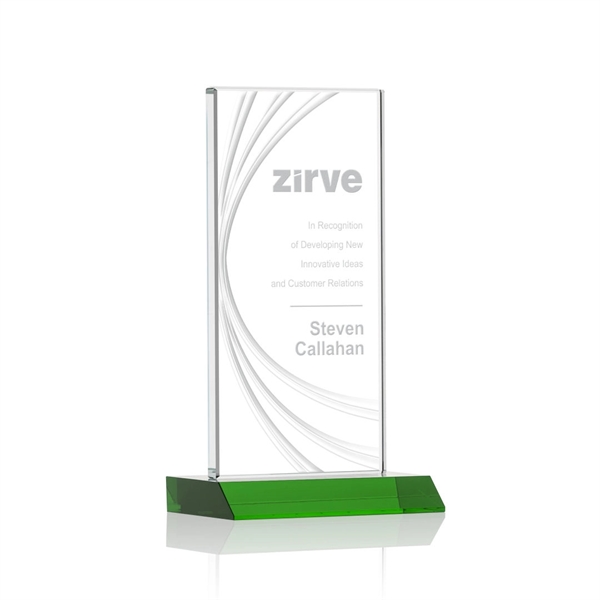Hawkins Liquid Crystal™ Award - Green - Image 2