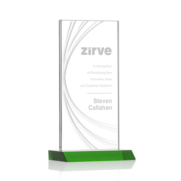 Hawkins Liquid Crystal™ Award - Green - Image 3