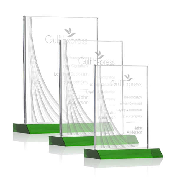 Leighton Liquid Crystal™ Award - Green - Image 1