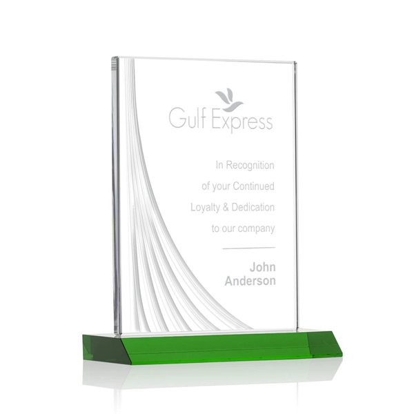 Leighton Liquid Crystal™ Award - Green - Image 3