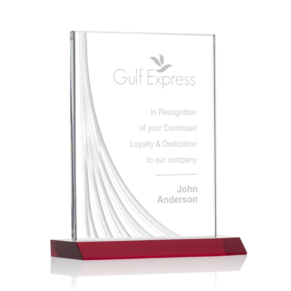Leighton Liquid Crystal™ Award - Red - Image 4
